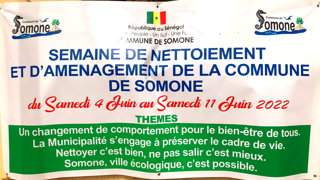 Environnement: Semaine de nettoiement et d’aménagement de la commune de Somone