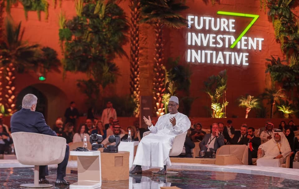 Arabie Saoudite : Macky Sall vend la Destination SÃ©nÃ©gal au Riyadh future investment iniative summit 