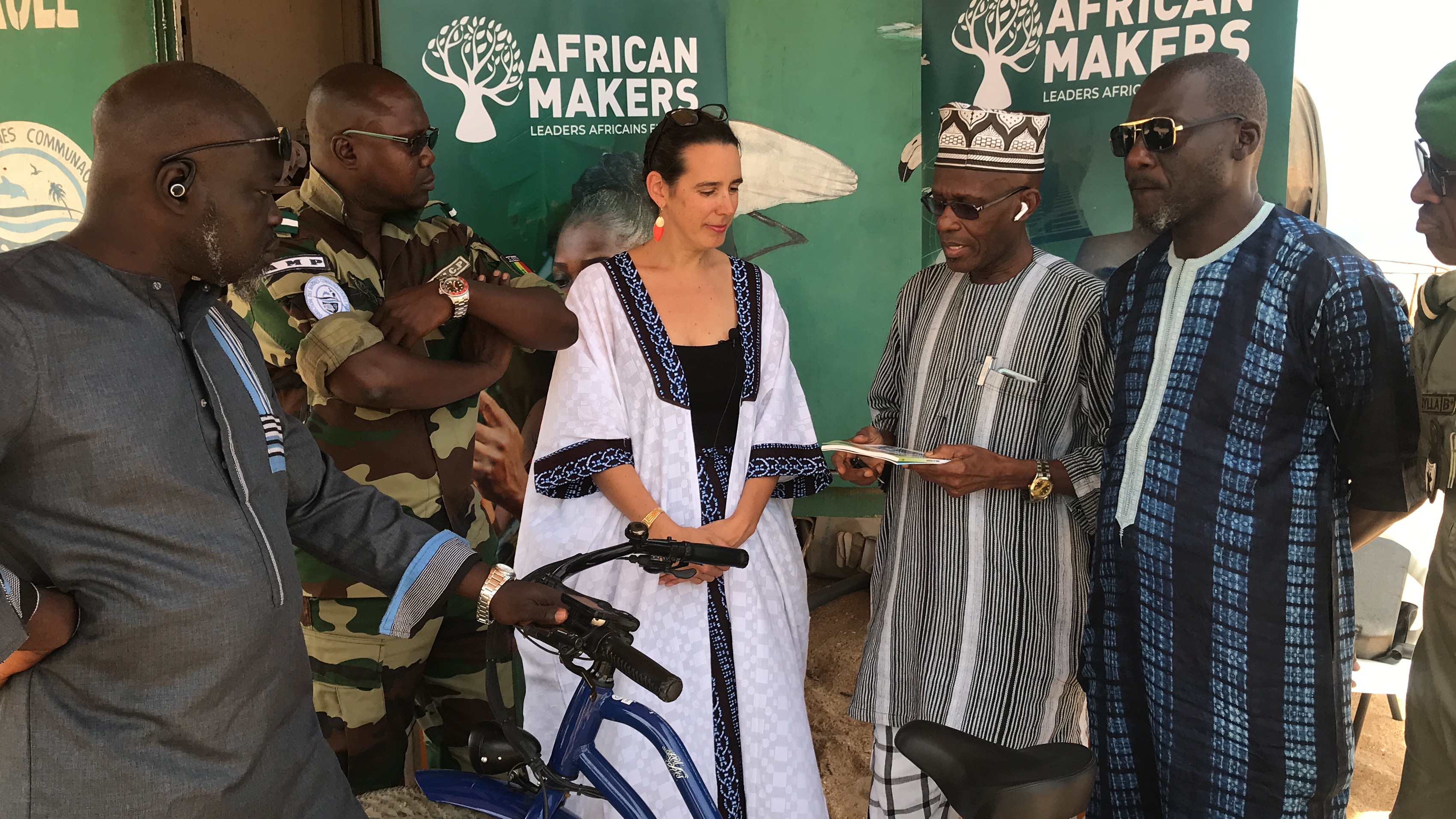 Environnement: l'AMP de Somone bénéficie de vélos électriques par le billet de son partenariat avec African Makers