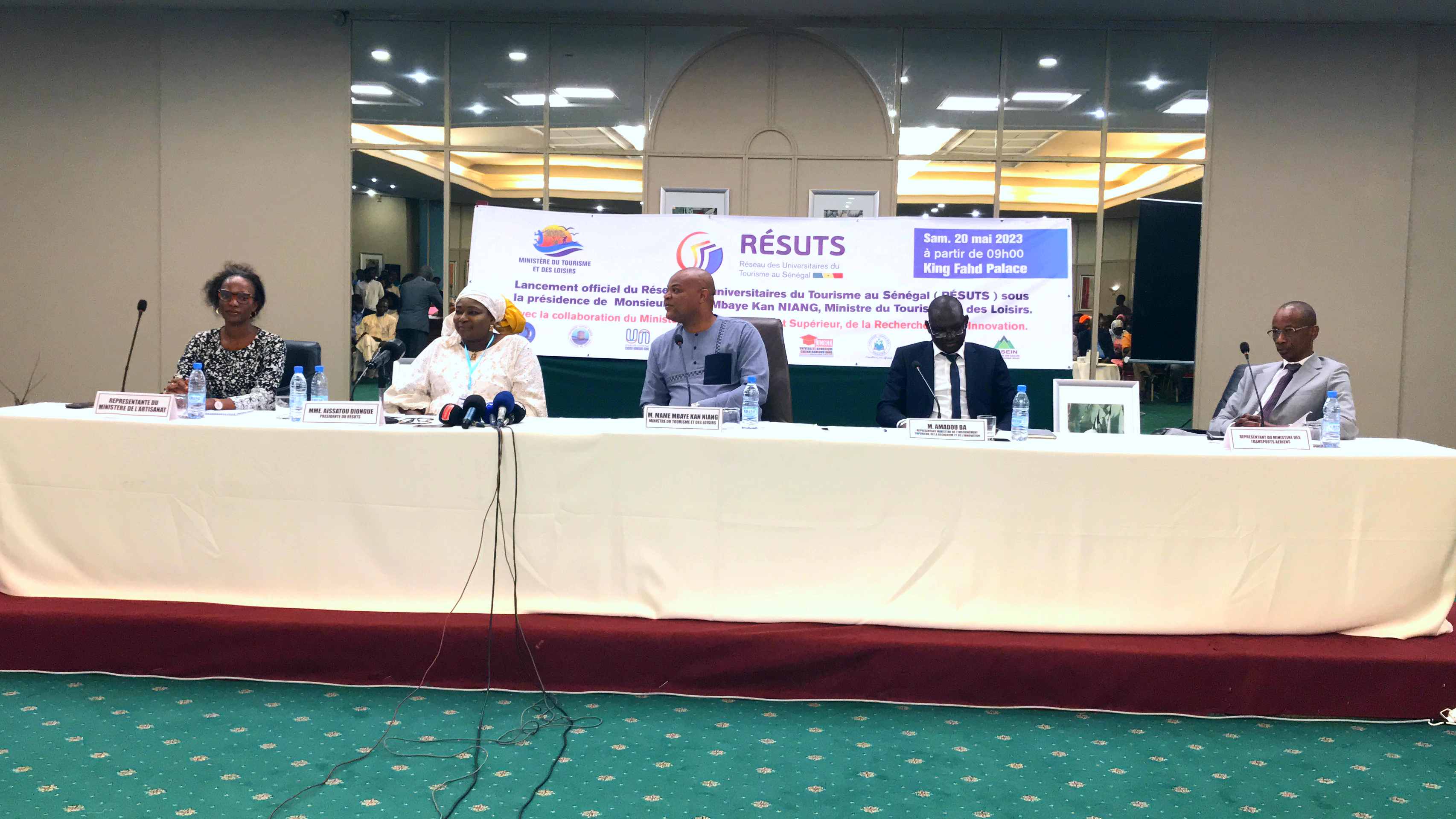 Cérémonie officielle de lancement du réseau des universitaires du tourisme au Sénégal (RESUTS)